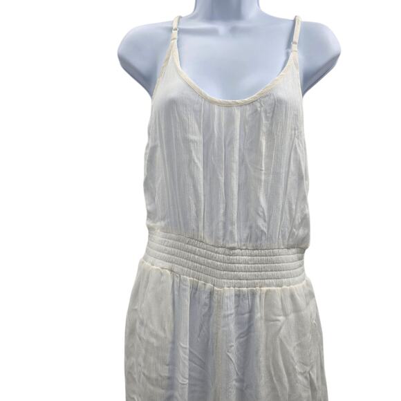 PRANA Jumpsuit Women Size Small White Wide Leg Lightweight Stretch Travel Cruise - Picture 5 of 12